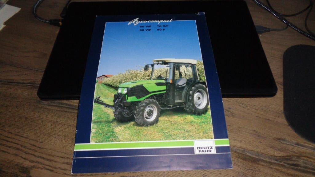 Folder DEUTZ FAHR Agrocompact, Verzenden, Gelezen, Overige merken