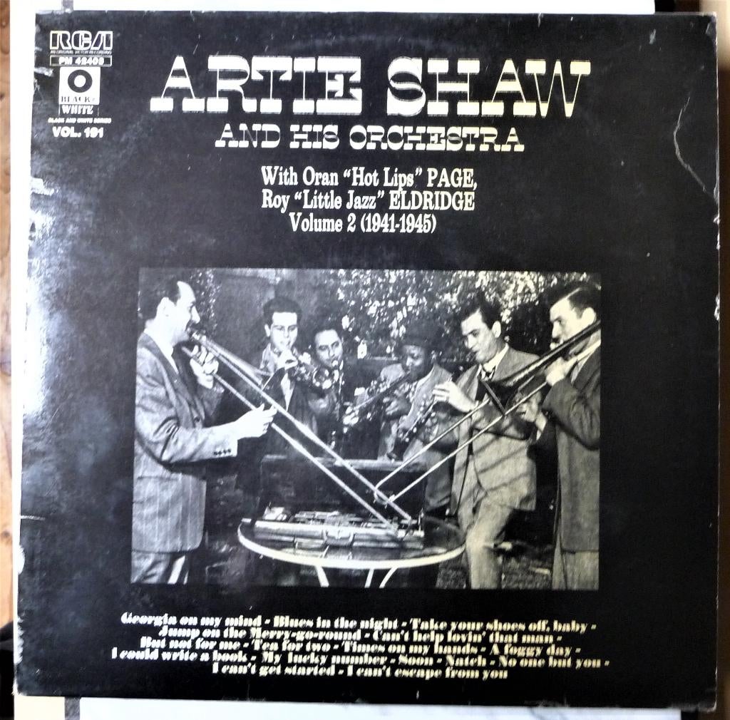Artie Shaw and his Orchestra met o.a. Roy Eldridge, 1960 tot 1980, Gebruikt, Ophalen of Verzenden, 12 inch