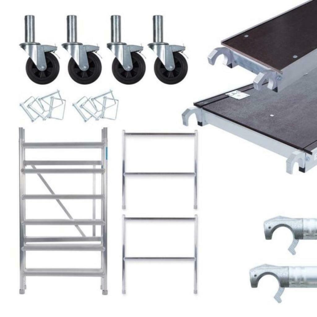 NIEUW -Kamersteiger 90 cm en de onderdelen erbij vermeld!., Ophalen, Nieuw, Rolsteiger of Kamersteiger, 5 meter of hoger