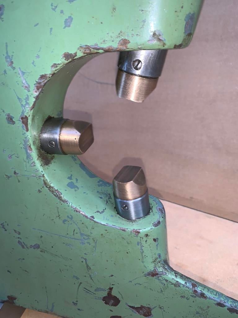PBR meelopende steunbril bril TM300 centerH 250 mm, Ophalen, Gebruikt, Metaaldraaibank
