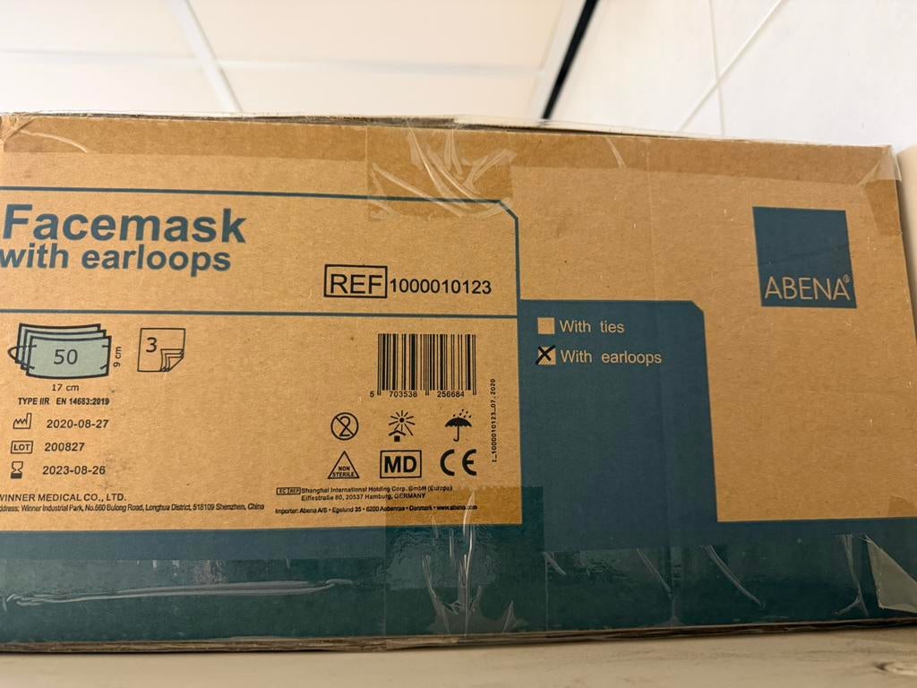 Medische mondkapjes 3x1000 stuks, Diversen, Ophalen of Verzenden, Nieuw