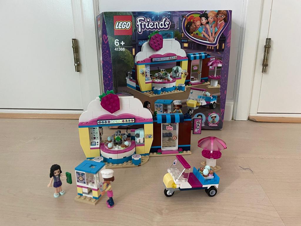 Lego Friends Olivia’s Cupcake cafe 41366 Compleet, Ophalen of Verzenden, Zo goed als nieuw