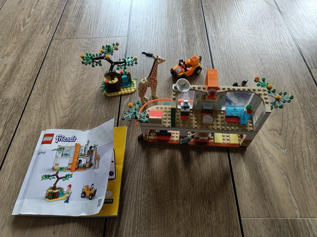 LEGO Friends 41717 Mia's Wilde Dierenbescherming, Ophalen of Verzenden, Gebruikt, Complete set, Lego