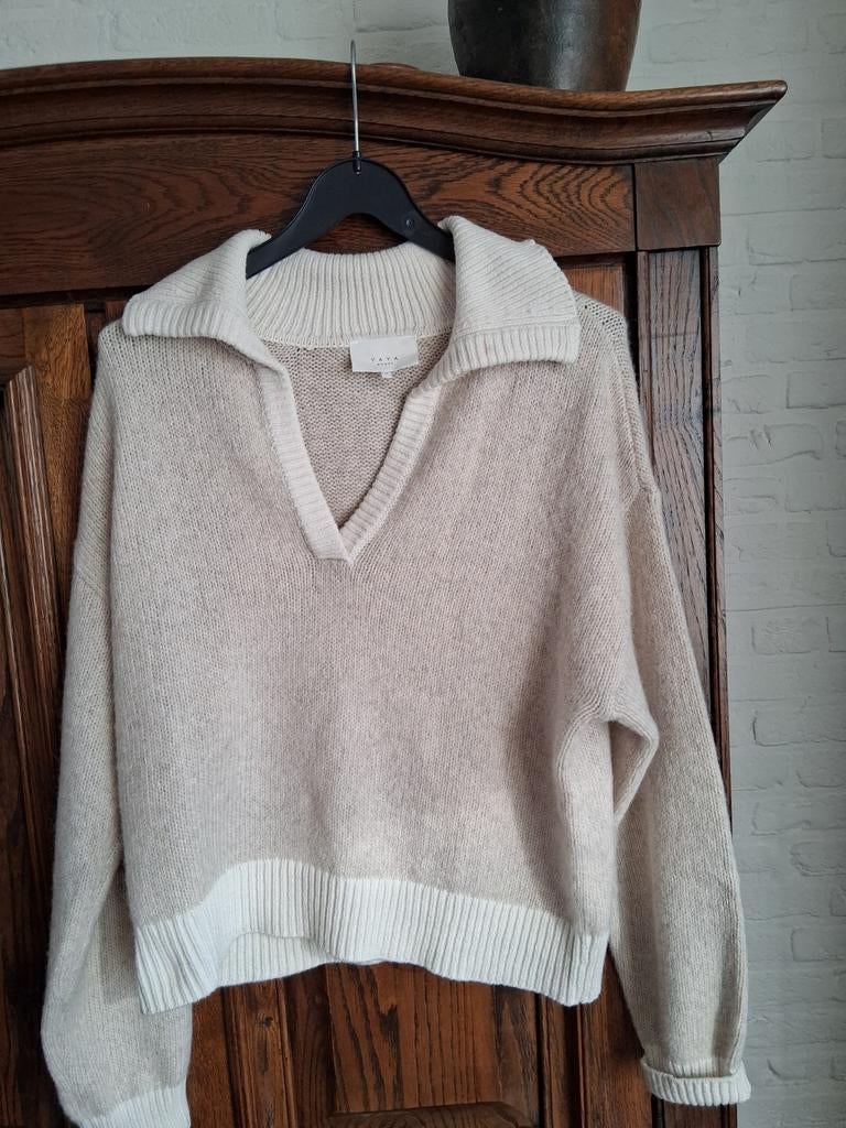 YAYA Trui - Zo goed als nieuw, maat onbekend, Beige, Zo goed als nieuw, YAYA, Ophalen