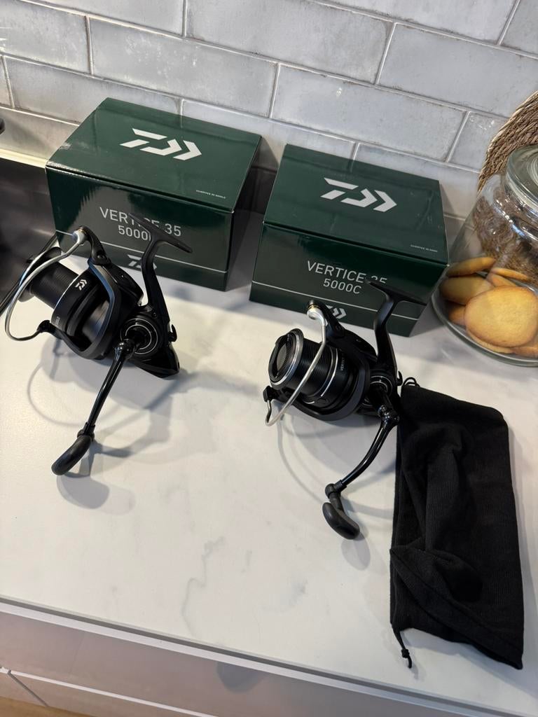 nieuwe daiwa vertice 35 5000 c en 5000 ld molens !, Ophalen of Verzenden, Nieuw, Molen