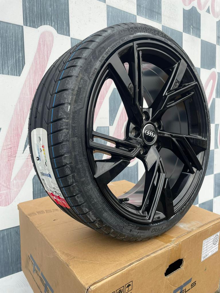 19 inch Audi RS3 S3 A3 velgen 5x112 a4 B9 + vredestein, 19 inch, Nieuw, Ophalen of Verzenden, Band(en)