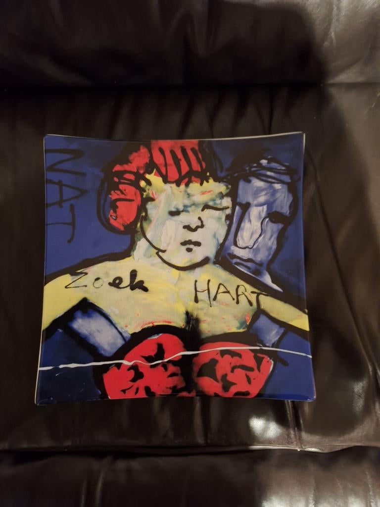 Herman Brood wandbord - Schoonhoven Keramiek, Ophalen of Verzenden