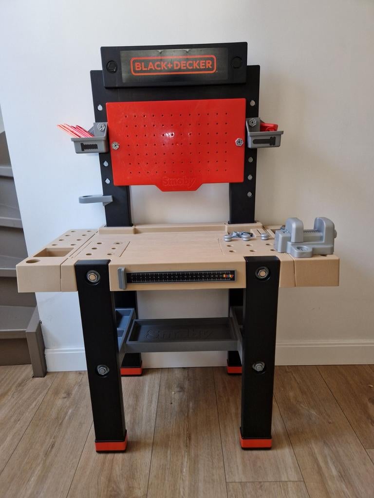 Smoby Black+Decker Werkbank Kind, Ophalen, Gebruikt