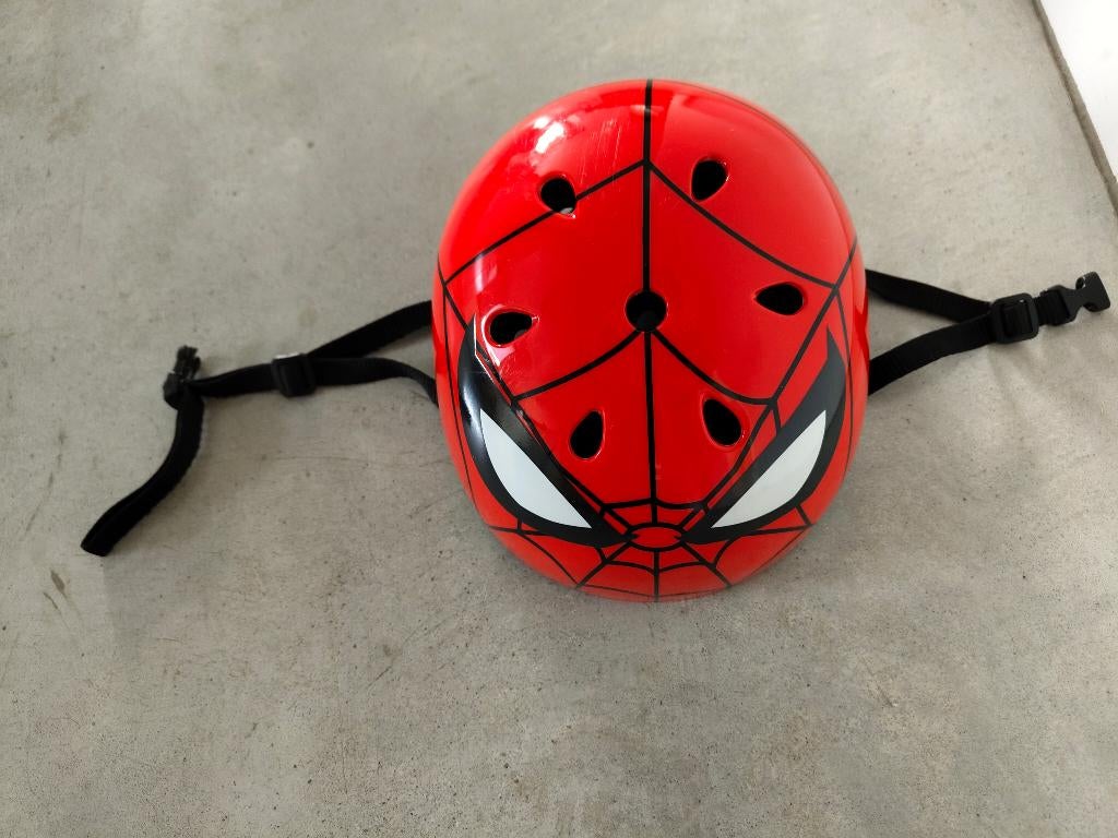 Spiderman helm + pet. Verstelbaar., Fietsen en Brommers, Marvel Spider-Man, Jongen of Meisje, Overige maten, Ophalen of Verzenden