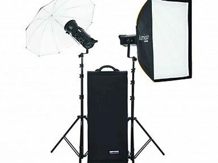 Bowens Gemini R set, 2 flitskoppen, 2 softboxen en paraplu, Audio, Tv en Foto, Fotografie | Fotostudio en Toebehoren, Ophalen