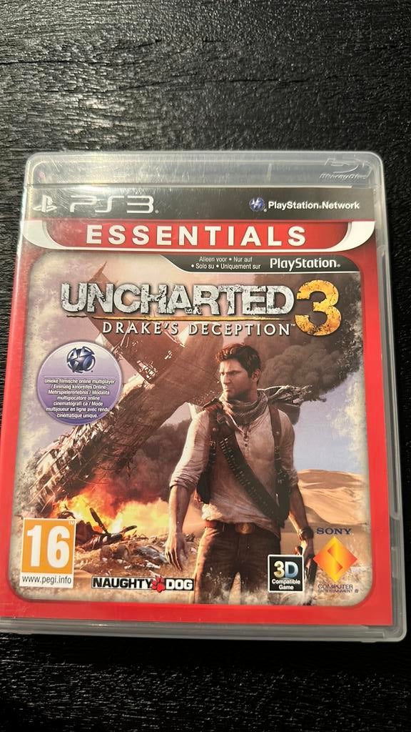 Uncharted 3, Spelcomputers en Games, Avontuur en Actie, 1 speler, Ophalen of Verzenden, Zo goed als nieuw