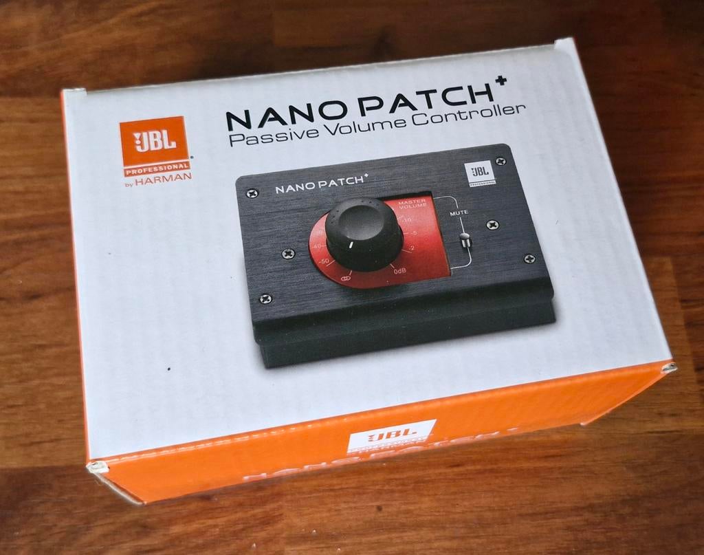 JBL Nano Patch + Monitor Foam - Starter Pack, Muziek en Instrumenten, Ophalen of Verzenden, Zo goed als nieuw, Minder dan 500 watt