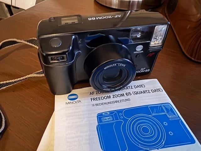 Minolta AF ZOOM 65, Audio, Tv en Foto, Fotocamera's Analoog, Zo goed als nieuw, Compact, Minolta, Ophalen of Verzenden
