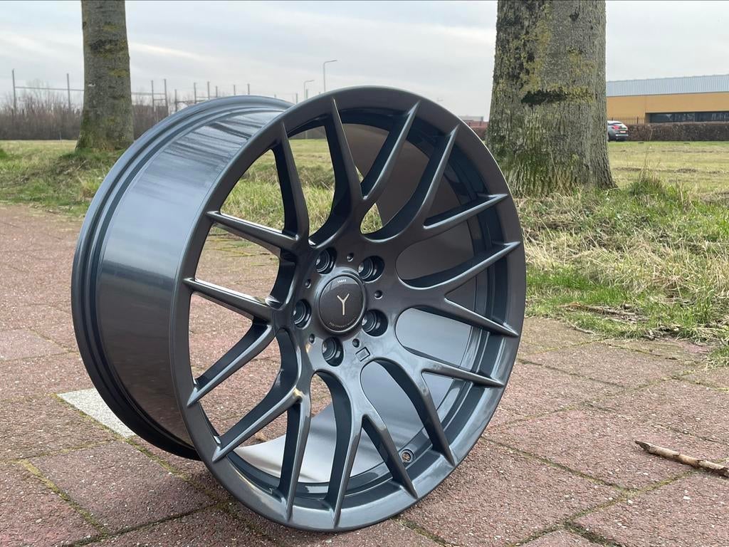 YANAR WHEELS Y-NL 359M 19 INCH VOOR BMW 3 SERIE E90 / E91, Auto-onderdelen, Banden en Velgen, 19 inch, Velg(en), Nieuw, Ophalen of Verzenden