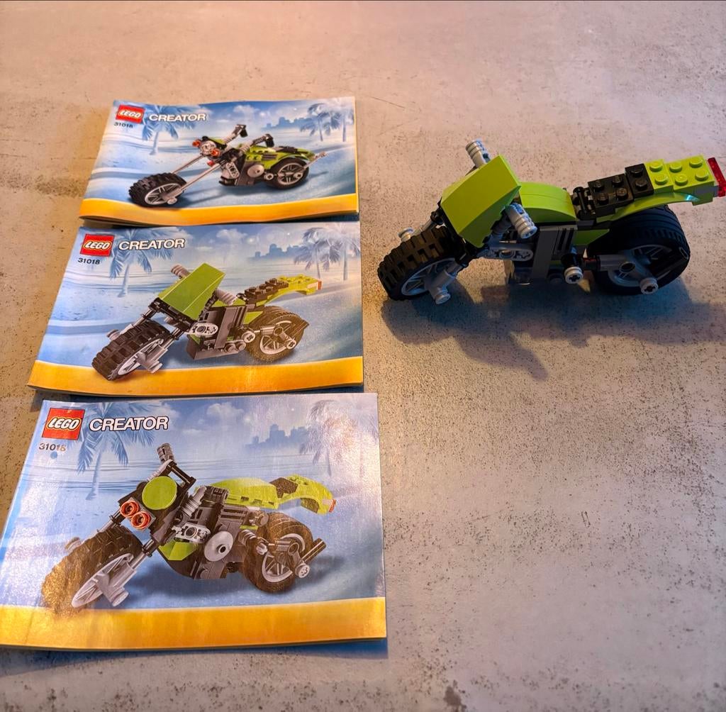 LEGO Creator 31018 - Highway Cruiser, Ophalen of Verzenden, Gebruikt, Complete set, Lego