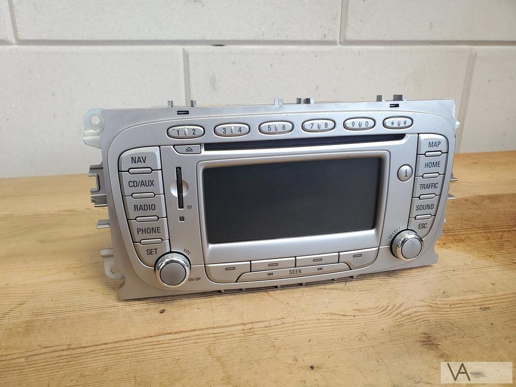 Ford Focus 2 2007 - 2011 radio navigatie module LS RNS €150, Ophalen of Verzenden, Gebruikt, Ford