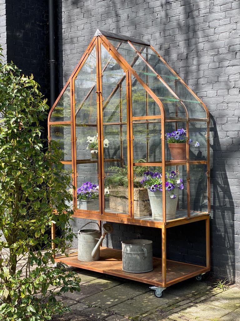 Grote kas, Kweekkas, greenhouse , Tuinkas, Kruidenkas, Kas, Antiek en Kunst, Curiosa en Brocante, Ophalen of Verzenden