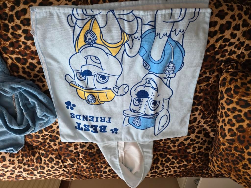 Paw Patrol Badponcho - Zo goed als nieuw, Jongetje of Meisje, One size, Ophalen of Verzenden, Zo goed als nieuw