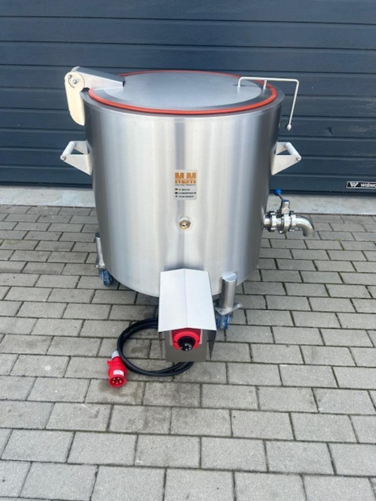 Elektrische kookketel 150L Drievoudig geïsoleerd glycerin, Nieuw, Minder dan 3 jaar oud, Minder dan 20 liter, Boiler