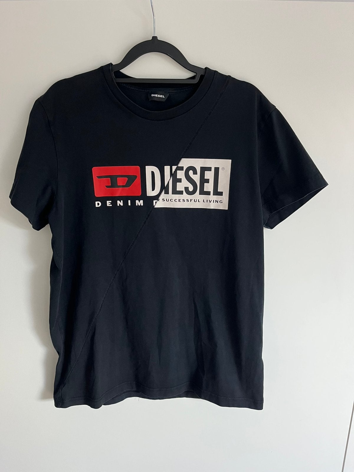 DIESEL shirt T-shirt maat XL Z.G.A.N, Ophalen of Verzenden, Zo goed als nieuw, Maat 56/58 (XL), Zwart