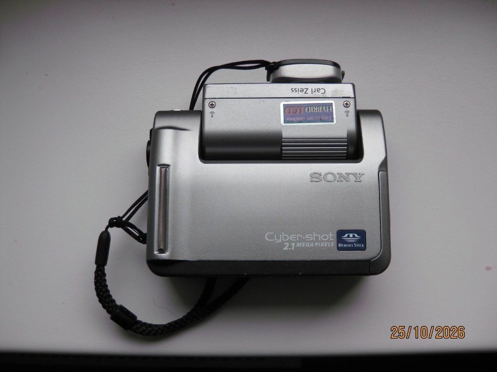 Sony Cybershot camera DSC-F55E, Audio, Tv en Foto, Gebruikt, 2 megapixels, Overige typen, Handleiding
