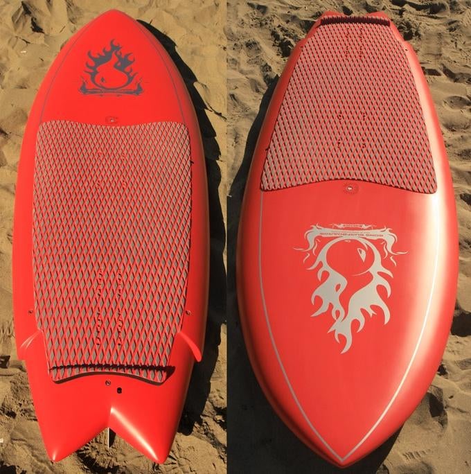 wave sup Gong Nanogene 7'7, 135L, Watersport en Boten, Suppen, Ophalen of Verzenden, Zo goed als nieuw, SUP-boards