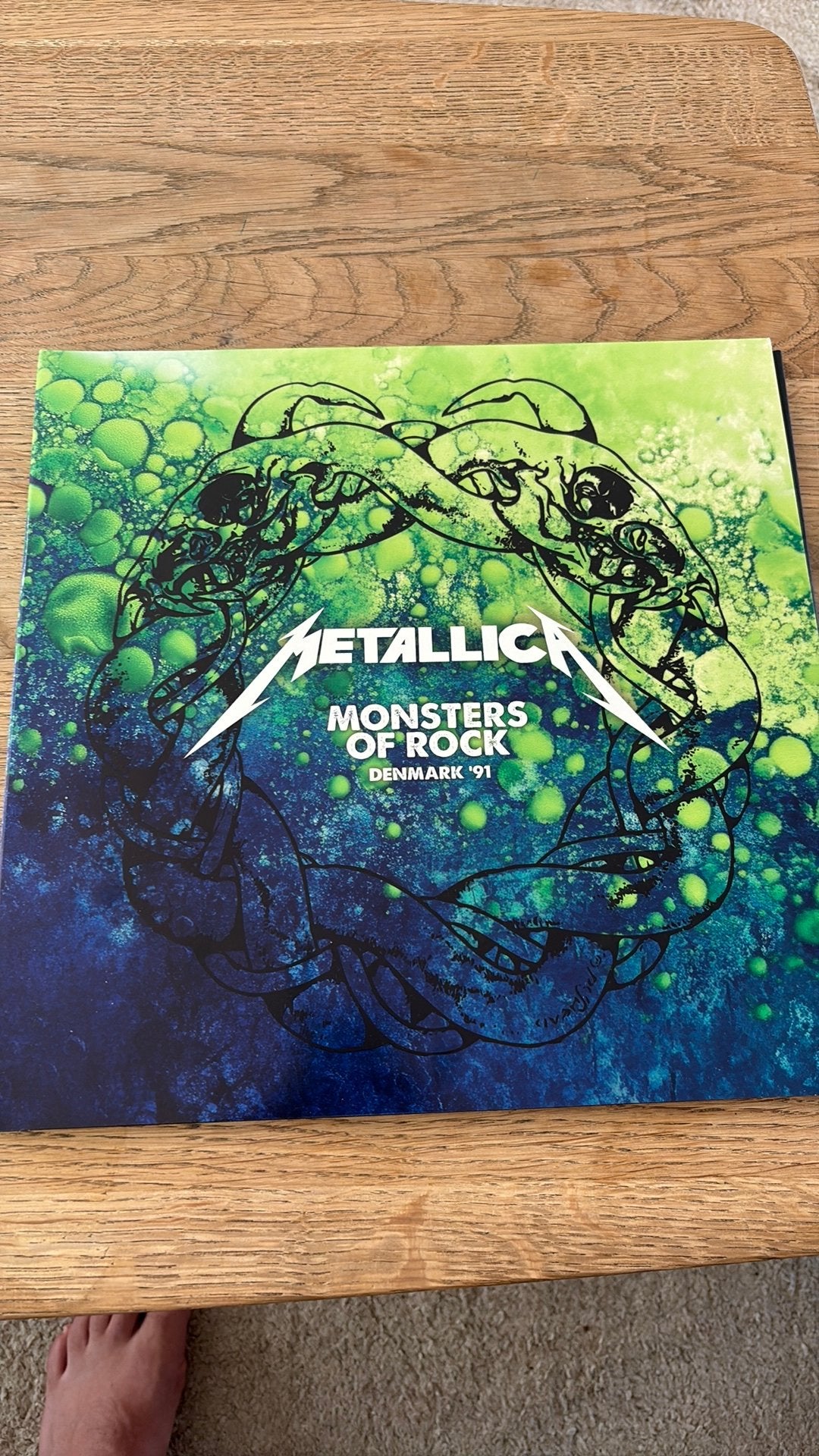 Metallica - Monsters of Rock Denmark ‘91 vinyl lp, Cd's en Dvd's, Vinyl | Hardrock en Metal, Ophalen of Verzenden, Zo goed als nieuw