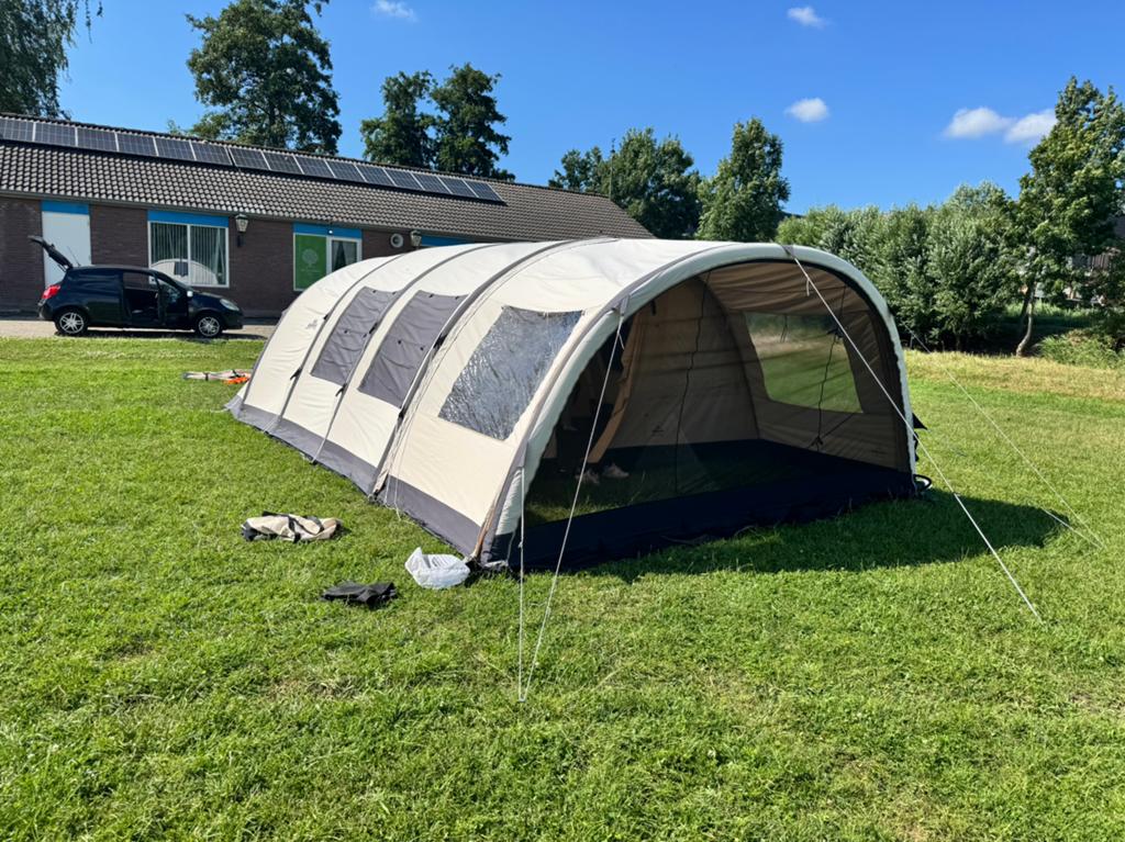 Obelink Miami 6 Easy Air tunnel tent, Caravans en Kamperen, Tenten, Ophalen, Zo goed als nieuw, Tot en met 6