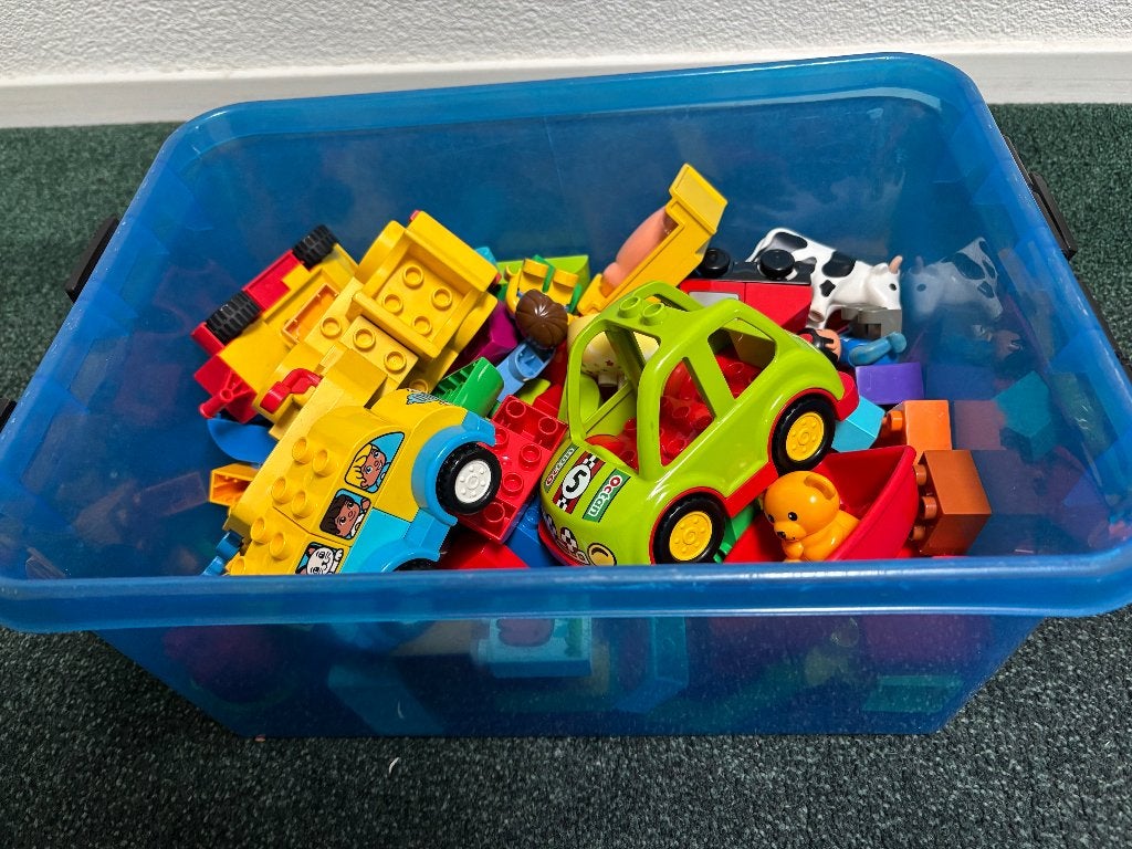 Lego Duplo blokjes en auto's zo goed als nieuw, Kinderen en Baby's, Speelgoed | Duplo en Lego, Ophalen of Verzenden, Zo goed als nieuw