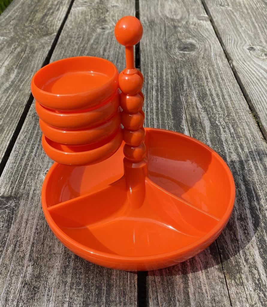 Leuke Retro Snackbak Emsa - vintage mid century Germany, Ophalen of Verzenden