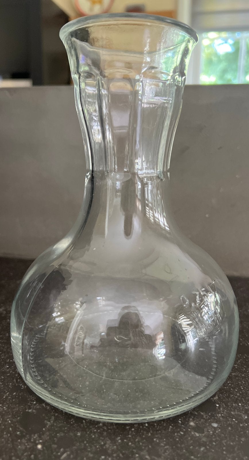 Franse decanteerkaraf met stapelbare glazen, Antiek en Kunst, Antiek | Glas en Kristal, Ophalen of Verzenden