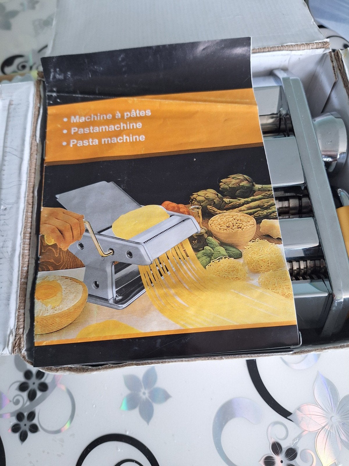 Pastamachine - Maak zelf heerlijke verse pasta!, Ophalen of Verzenden, Metaal, Pastamachine, Overige merken