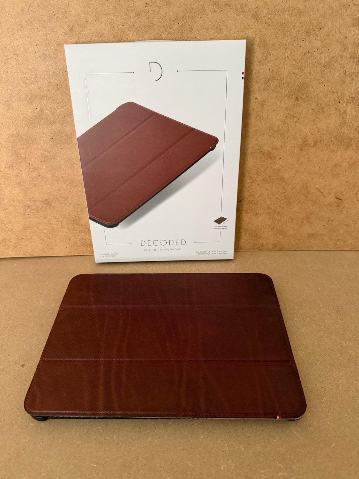 Leren decoder hoes voor ipad pro 11 inch, Gebruikt, 11 inch, Ophalen of Verzenden, Ipad pro. 11 inch