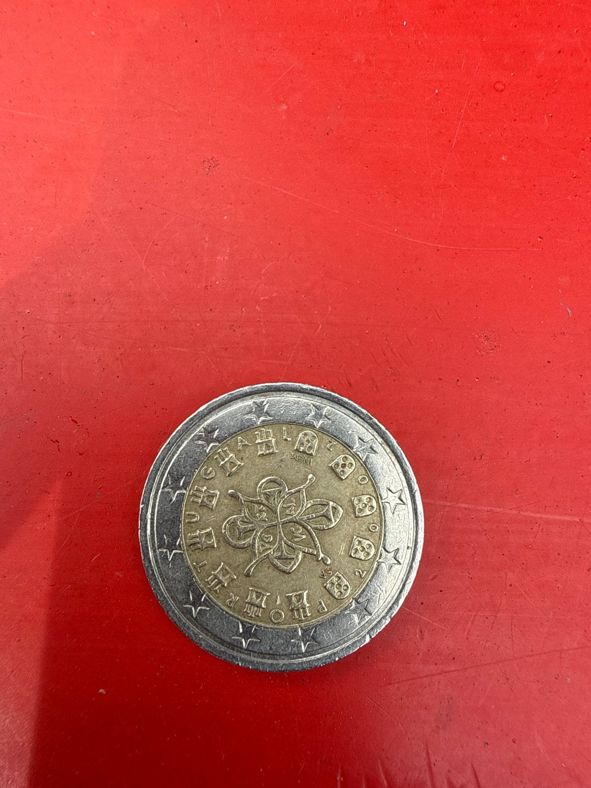 Zeldzame 2 Euro Portugal 2002 munt - Verzamelobject, Postzegels en Munten, Munten | Europa | Euromunten, Ophalen, Portugal, 2 euro