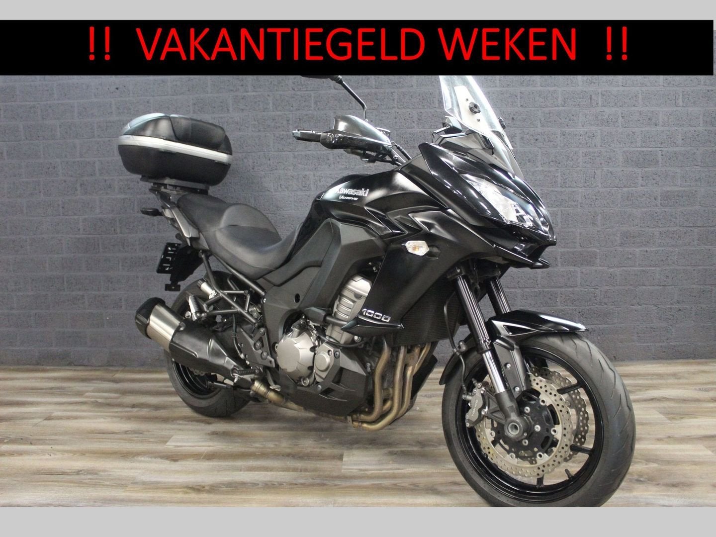 KAWASAKI VERSYS 1000 ABS (bj 2015) 27,321 km Black Edition, Motorrijbewijs A, Bedrijf, Onbekend, KAWASAKI