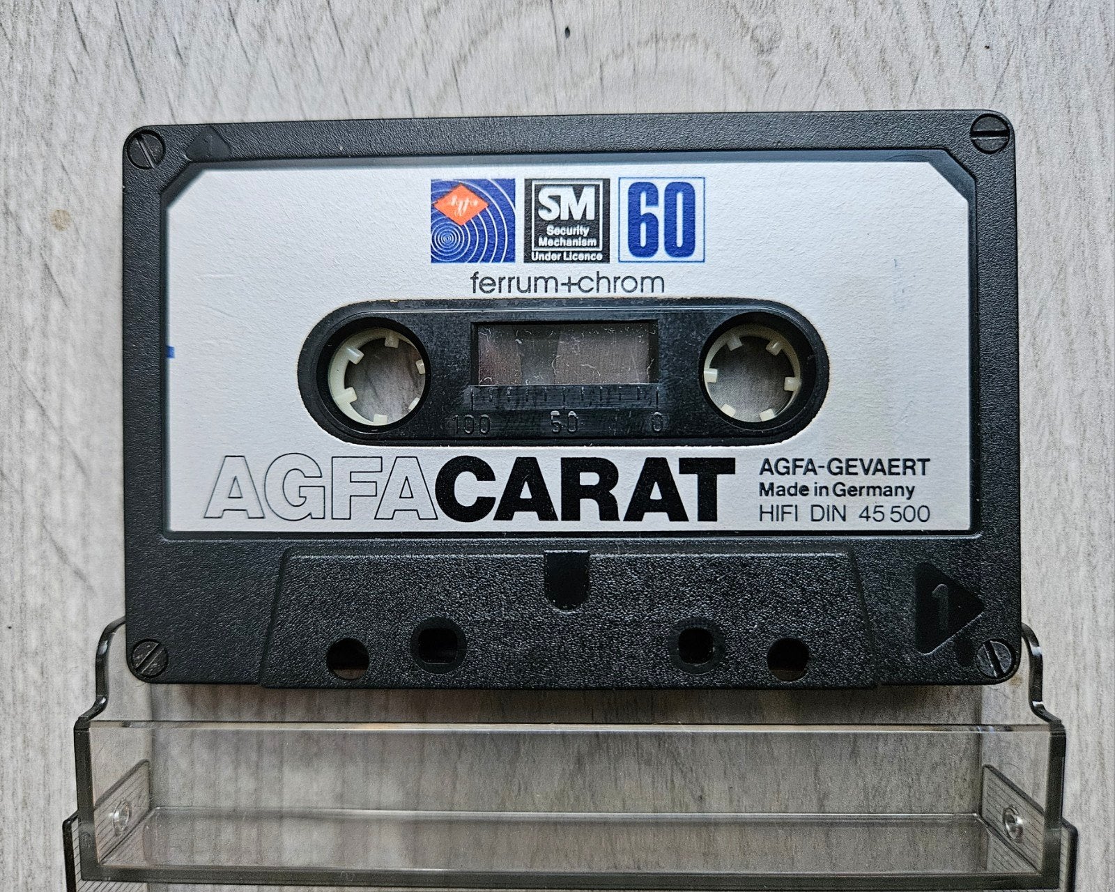 Cassettebandje Agfa carat 60., Cd's en Dvd's, Cassettebandjes, Ophalen of Verzenden, Zo goed als nieuw, Overige genres, 1 bandje