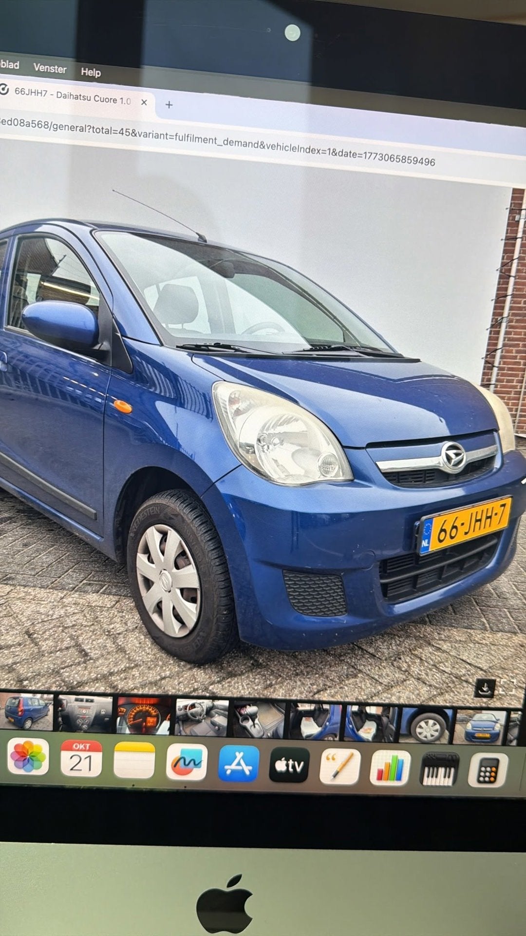 Daihatsu Cuore 1.0 Premium Airco Automaatbak Defect, Auto's, Cuore, Origineel Nederlands, Bedrijf, 3 cilinders