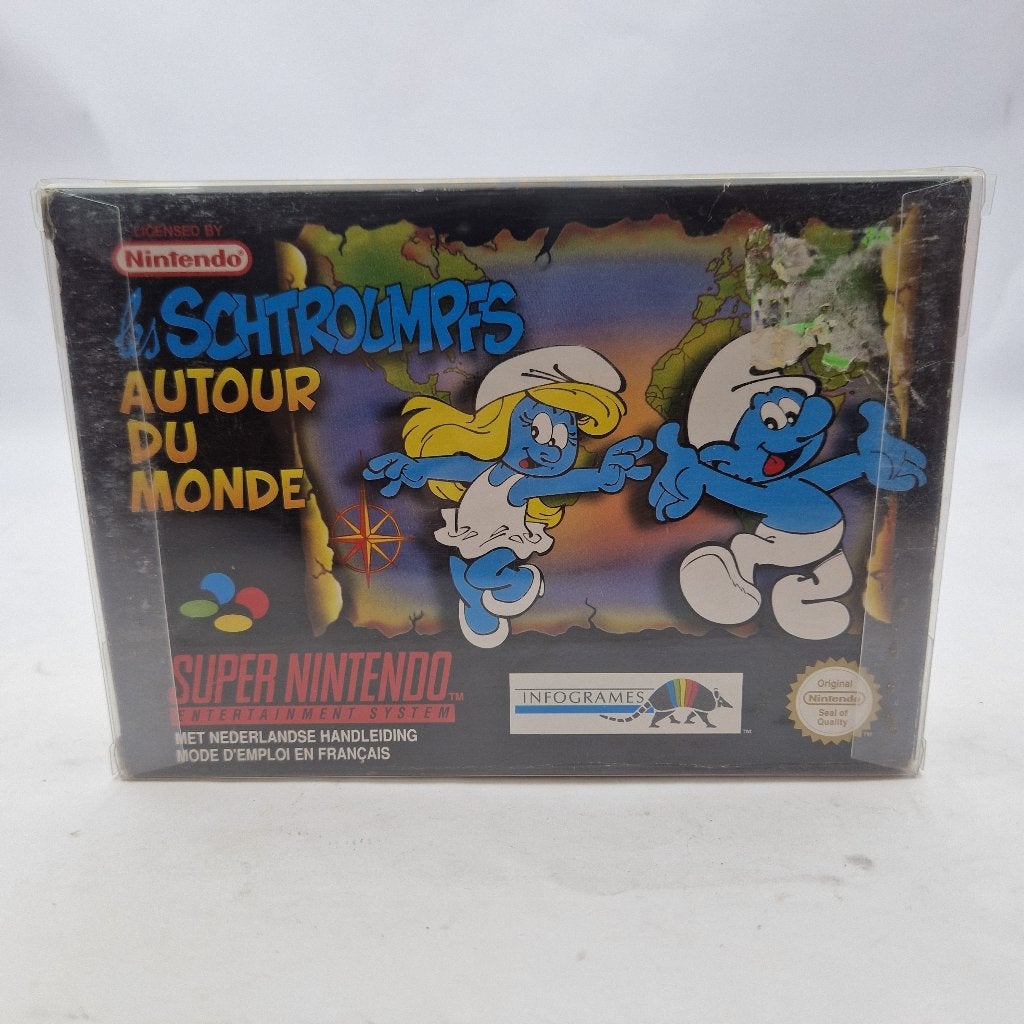 Super Nintendo Les Schtroumpfs | Nu voor € 69,99, Gebruikt, 1 speler, Racen en Vliegen, Ophalen of Verzenden