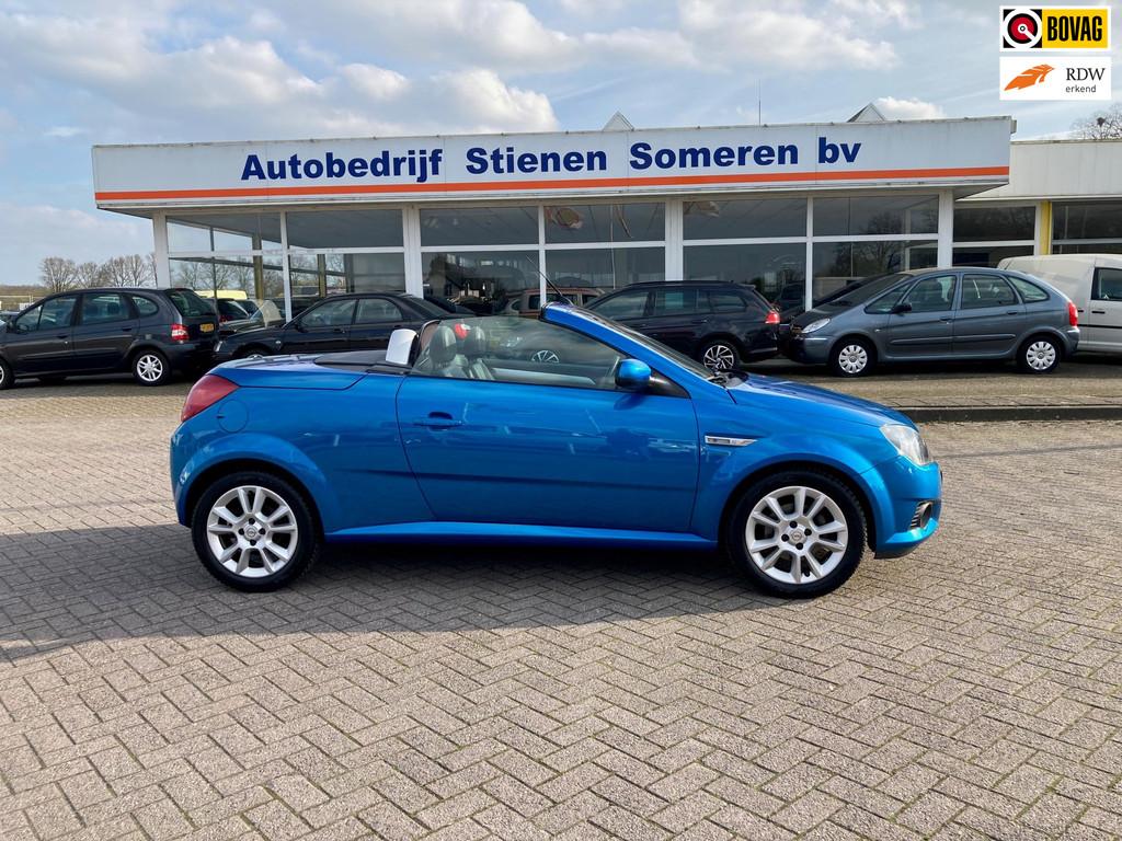 Opel Tigra TwinTop 1.8-16V Cosmo CABRIO, Auto's, Opel, 125 pk, Gebruikt, Zwart, 4 cilinders
