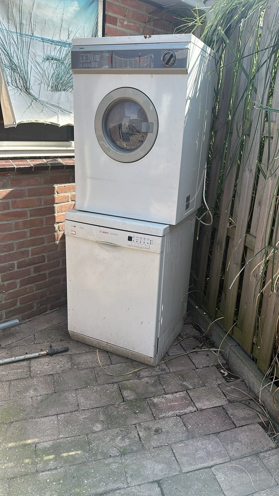 Defecte vaatwasser & wasdroger (Voor onderdelen/klusser), Witgoed en Apparatuur, Ophalen, Zo goed als nieuw, 85 tot 90 cm