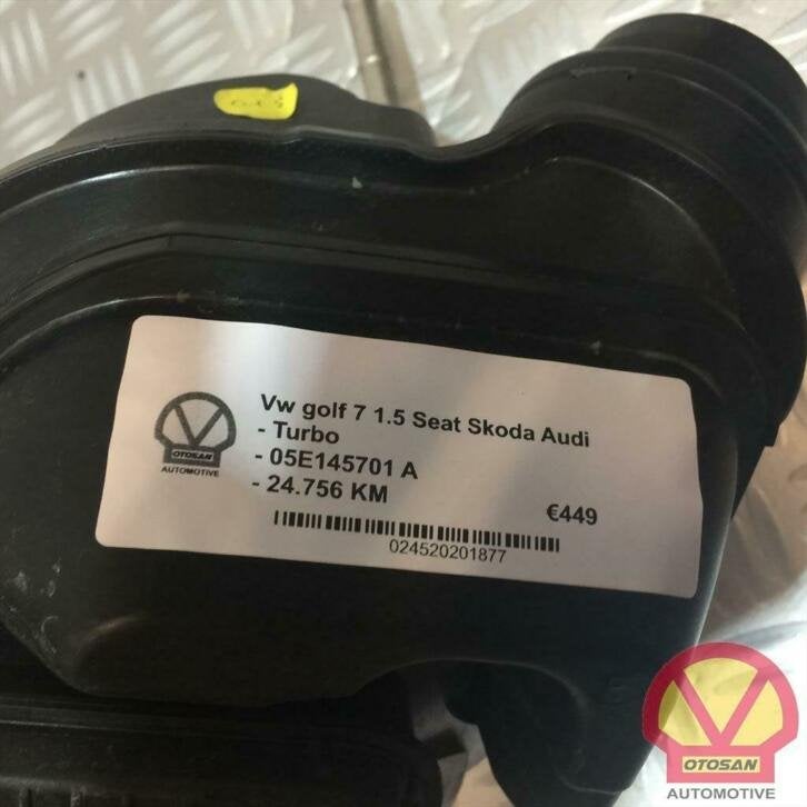 VW Golf 7 Seat Skoda Audi 1.5 TSI Turbo 05E145701A, Auto-onderdelen, Gebruikt, Volkswagen, Volkswagen AG, Berliner Ring 2
38440  Wolfsburg, DE