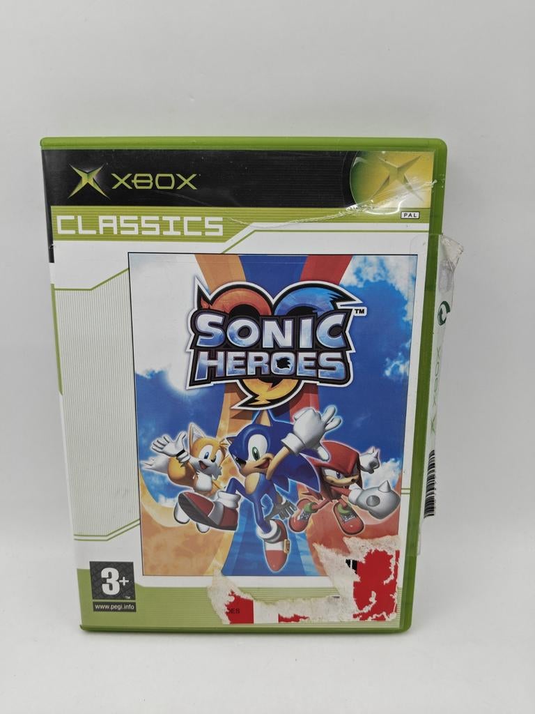 Sonic Heroes Xbox Classic, Spelcomputers en Games, Games | Xbox Original, Zo goed als nieuw, Avontuur en Actie, 1 speler, Vanaf 3 jaar