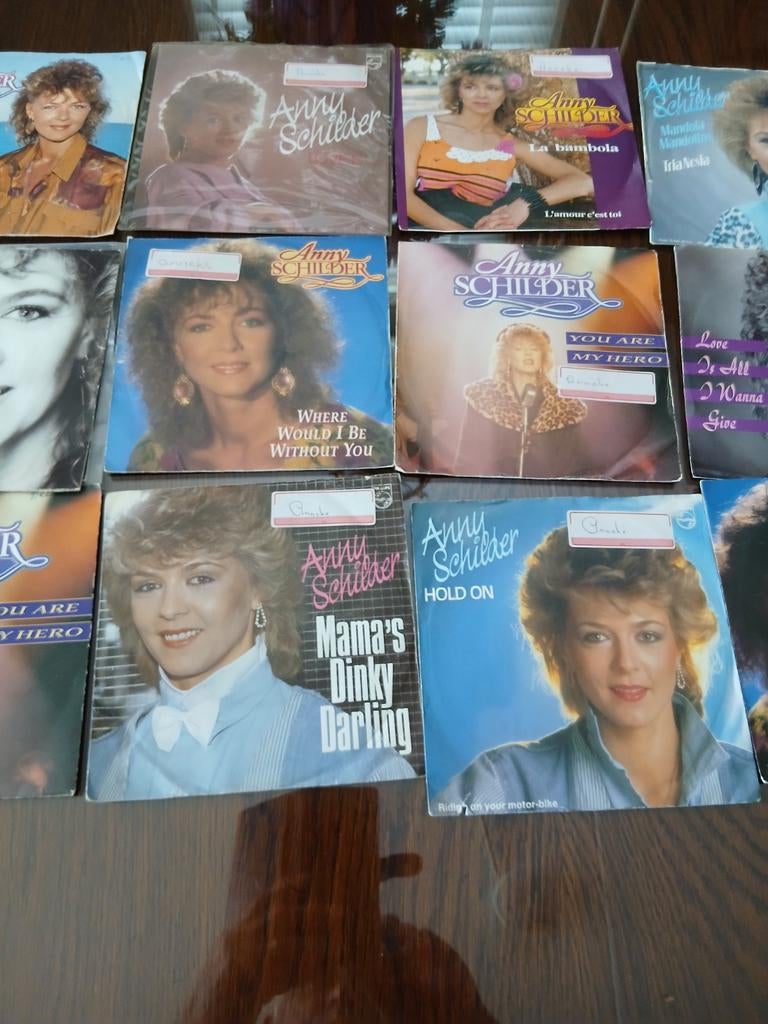 Vinyl singels anny schilder, Cd's en Dvd's, Ophalen of Verzenden, Zo goed als nieuw, Pop