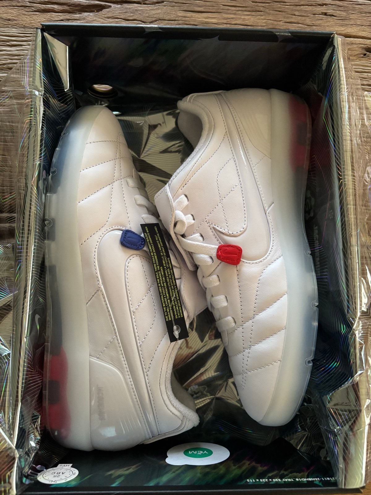 Nike Cryo Shot x Jacquemus x France Maat 44, Wit, Nieuw, Ophalen of Verzenden, Sneakers of Gympen