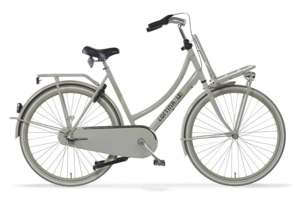 Cortina U4 transport R3 dames (gratis krat), Fietsen en Brommers, Fietsen | Dames | Damesfietsen, Terugtraprem, 53 tot 56 cm, Versnellingen