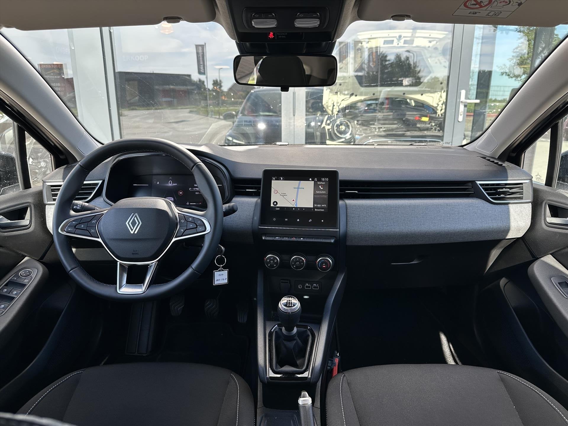 Renault Clio TCe 90 Evolution | 7 JAAR GARANTIE | Navigatie, Keurmerk '100% Onderhouden', Stof, Gebruikt, Zwart