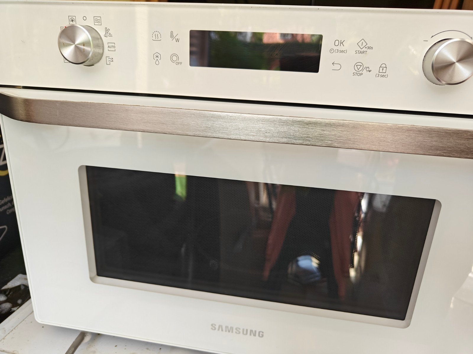 Samsung combimagnetron MC35J8055CW, Combimagnetron, Gebruikt, M, Ophalen of Verzenden