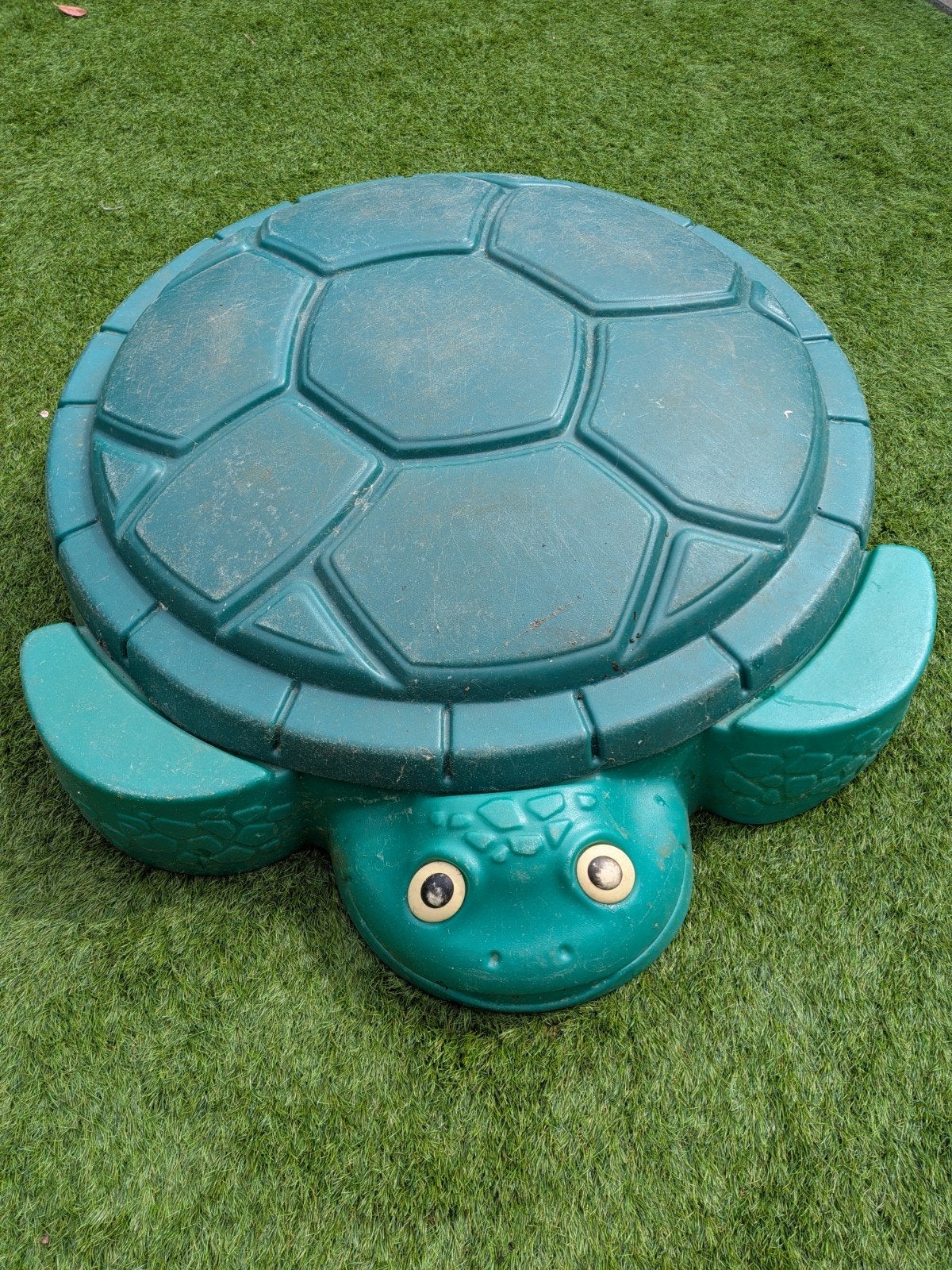 Little Tikes Schildpad Zandbak - Buitenspeelgoed, Kinderen en Baby's, Speelgoed | Buiten | Los speelgoed, Ophalen, Gebruikt