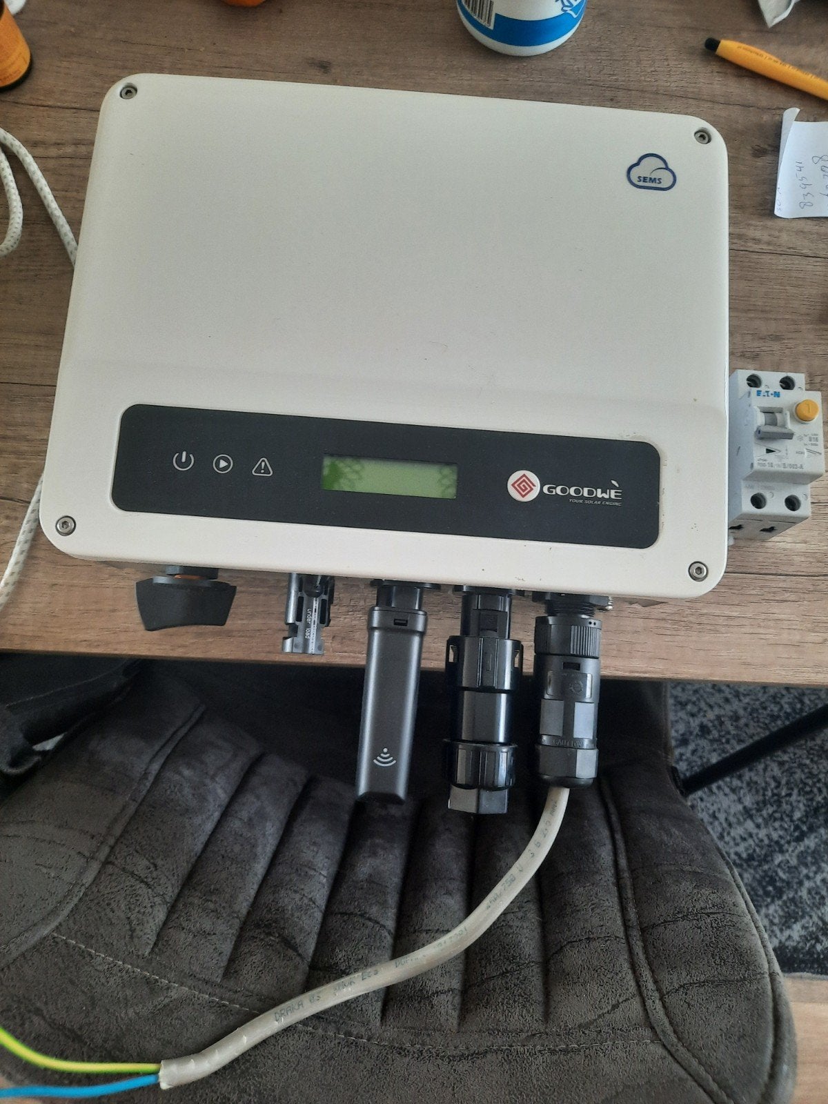 GoodWe GW3000-SS omvormer voor zonnepanelen, Ophalen, Gebruikt