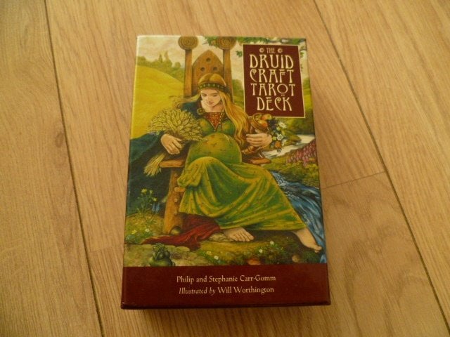 Philip & Stephanie Carr Gomm - The druid craft tarot deck, Ophalen of Verzenden, Zo goed als nieuw, Overige onderwerpen, Achtergrond en Informatie